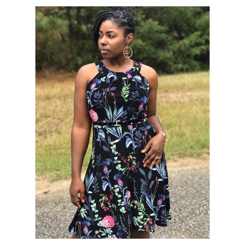 Tommy Hilfiger Floral Print Dress